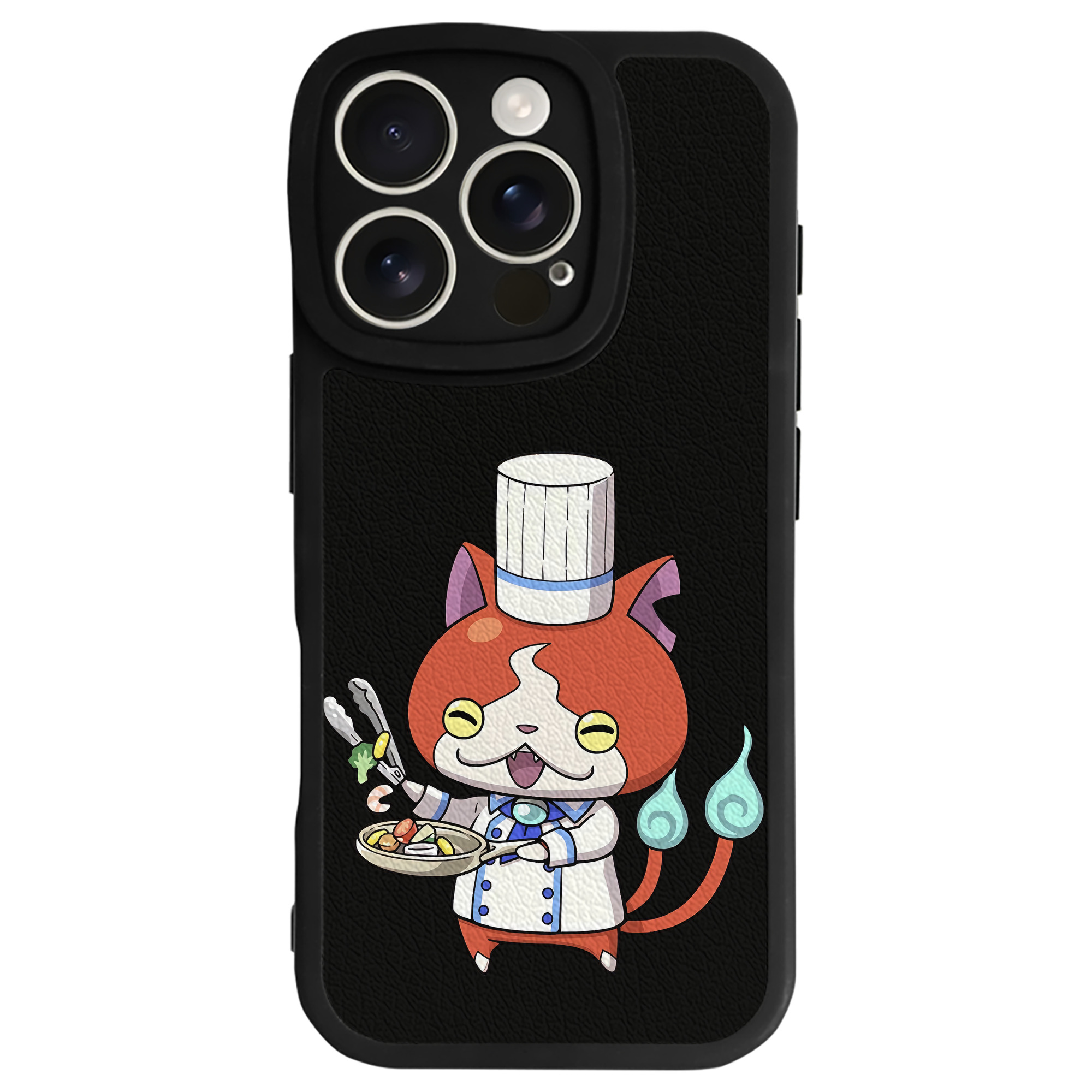 （画像用） 妖怪ウォッチ Yo-kai Watch 【iPhone 16シリーズ対応】シリコンスマホケース（レザー調） 材質：シリコン